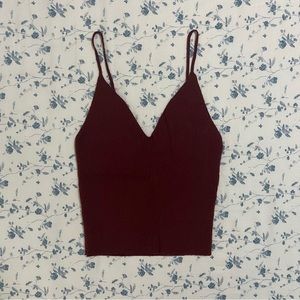 L.A. Hearts - ribbed v-neck tank top / cami